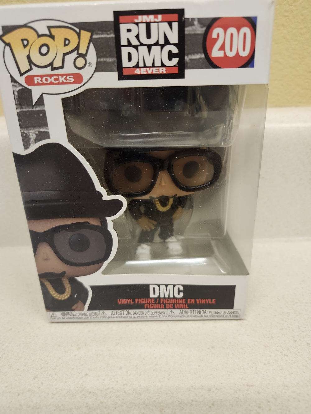 Funko POP! Rocks DMC Vinyl Figure (Black & Gold)